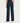 Pantalone ampio con tasche e risvolto in Super Fresh - Bleu RAGNO PE26