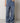Jeans maxi balloon con micro borchie KAOS PE 2026