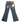 GOD SAVE DENIM PANTALONI A TROMBETTA BELLONA PE26