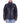 Blauer piumino in nylon con colletto in piedi