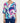 Maglietta con scollo a barchetta e waves pattern in Viscosa Summer RAGNO PE25