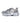 Voile blanche SNEAKERS CLUB105 IN PELLE GRIGIA A/I 2025-2026