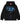Diesel PE26 Felpa nera con zip e cappuccio