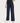 Pantalone ampio con tasche e risvolto in Super Fresh - Bleu RAGNO PE26